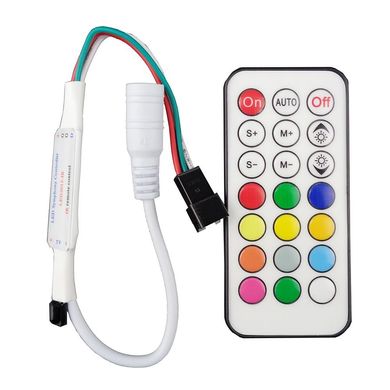 Контроллер SMART RGB Prolum (21 кнопка; IR; 6A; WS2811;WS2812)