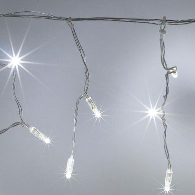 Гирлянда Бахрома B-light 3*0,5 м, 108 диодов, прозрачный провод, цвет белый холодный