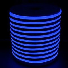 Светодиодный LED гибкий неон PROLUM™ 2835120 IP68 220V, Синий