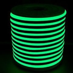 Светодиодный LED гибкий неон PROLUM™ 2835120 IP68 220V, Зеленый