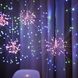 Гирлянда Бахрома Фейерверк 3 м, 5 пучков, 500 LED, разноцветный