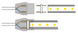 Кабель для подключения светодиодной ленты 2835180 220V с вилкой