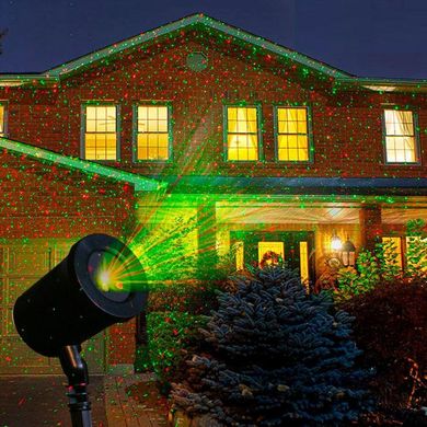Декоративний вуличний лазерний проектор B-light c пультом управління