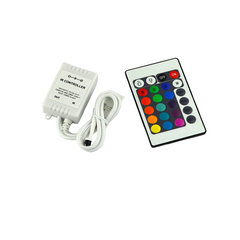 Контроллер RGB PROLUM инфракрасный (IR, 24 кнопки 6A)