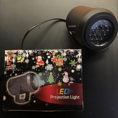 Декоративный уличный светодиодный проектор Alphatrade Christmas projector Light