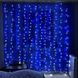 Гирлянда Водопад B-light 3*2 м, 480 диодов, прозрачный провод, цвет синий